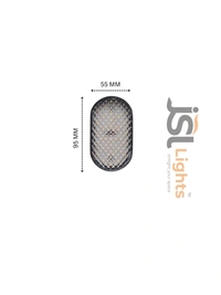 JSL 8720-F 8W Wall Light – Indoor & Outdoor Decorative IP65 LED Wall Washer for Modern Lighting - 1 pcs