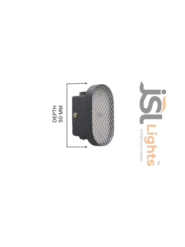 JSL 8720-F 8W Wall Light – Indoor & Outdoor Decorative IP65 LED Wall Washer for Modern Lighting - 1 pcs
