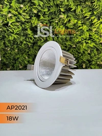 APRA AP2021 18W White Recessed COB Spotlight - 18W, 4000K