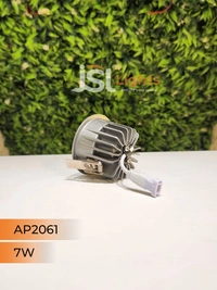 APRA AP2061 7W Silver Deep Recessed COB Downlight PB Reflector - 7W, 3000K, Silver PB