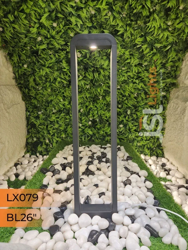 LX079 26" Bollard Outdoor Garden Light  - Bollard Light