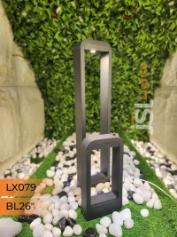 LX079 26" Bollard Outdoor Garden Light  - Bollard Light