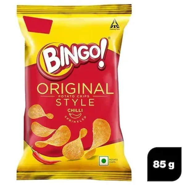 Bingo Chilli Sprinkled Chips 85g