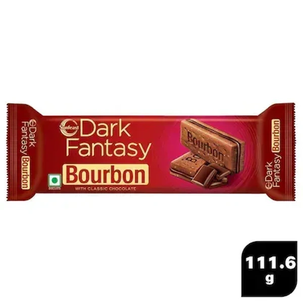 Sunfeast Dark Fantasy Bourbon Classic Biscuit 111.6 g - 