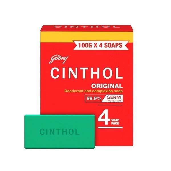Cinthol Original Soap 100g (Pack of 4)