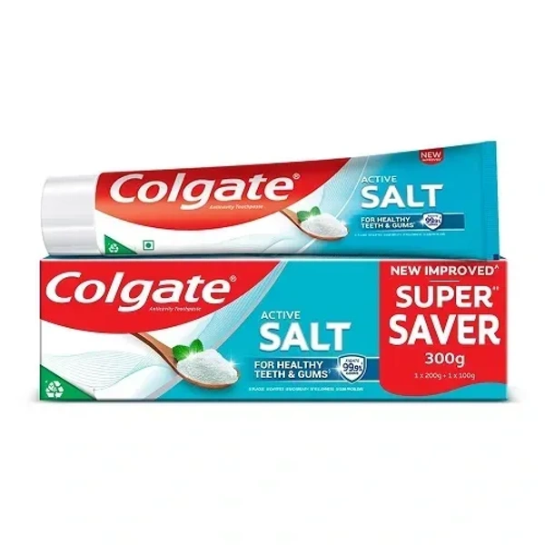 Colgate Active Salt Toothpaste 300g (200g+100g)