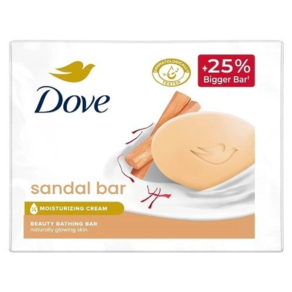 Dove Sandalwood Beauty Bar 125g (Pack of 3)