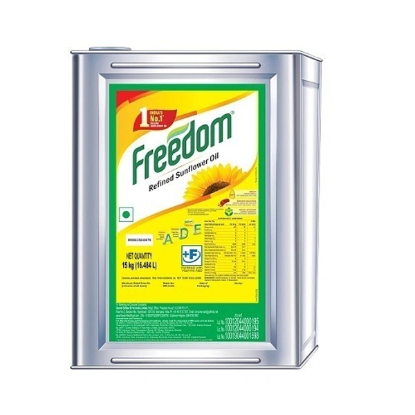 Freedom Refined Sunflower Oil 15Kg