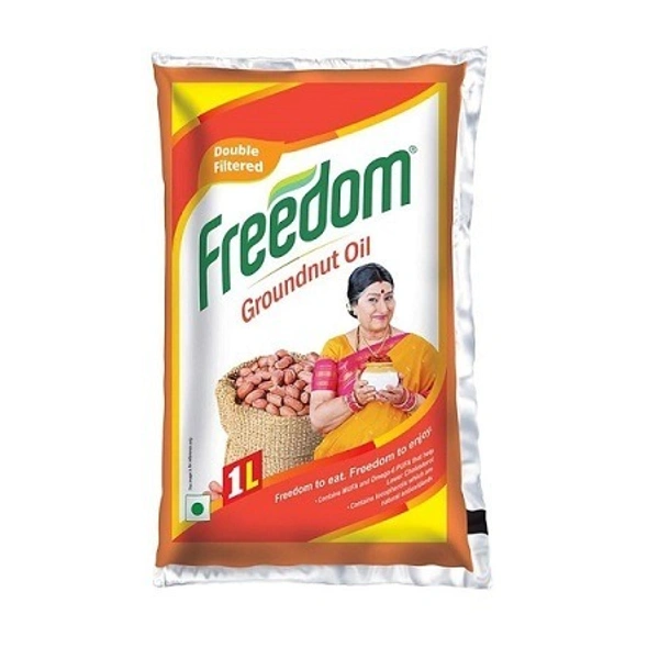 Freedom Double Filtered Groundnut 1 Litre
