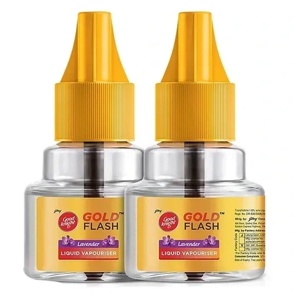 Good Knight Gold Flash Mosquito Vaporiser Refills  (2 x 45 ml)