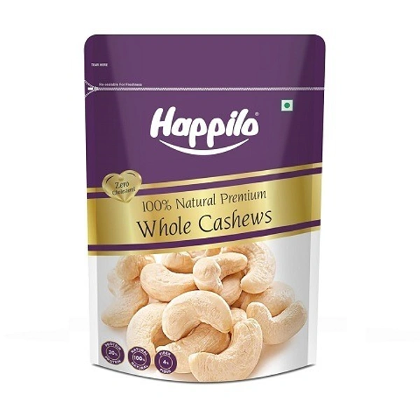 Happilo Whole Cashews 1Kg Pack