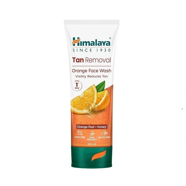 Himalaya Tan Removal Orange Face Wash, 100ml