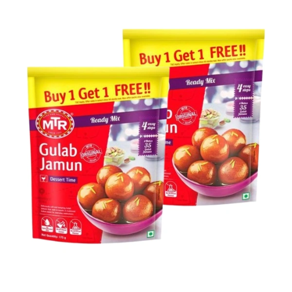 MTR Gulab Jamun Mix 160 g  (Combo Pack 1 + 1 Free)