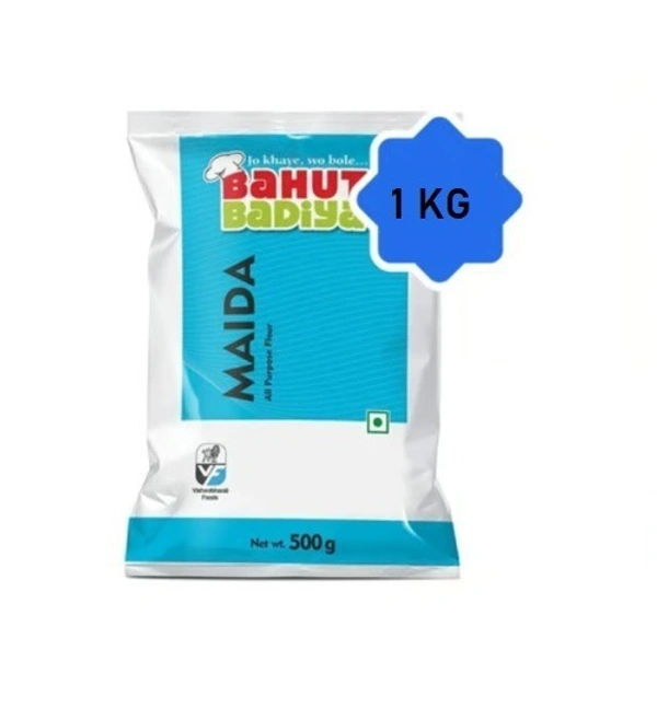 Bahut Badiya Maida Pack 1Kg (మైదా పిండి)