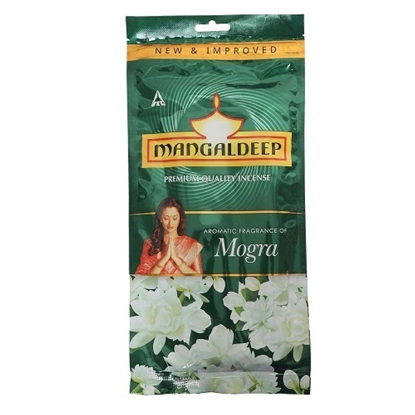 Mangaldeep Mogra Ziplock Agarbatti (120 g)