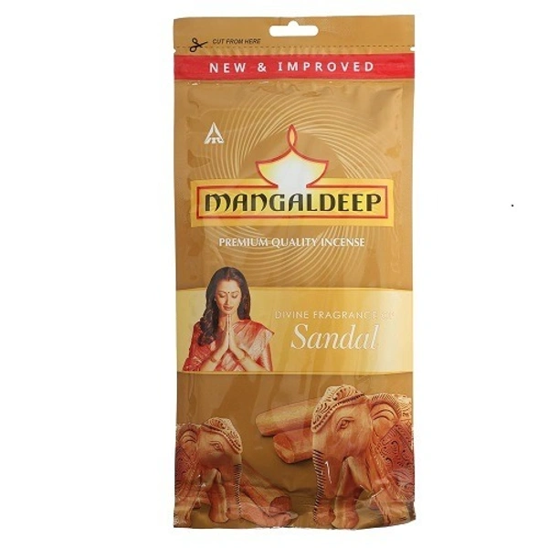  Mangaldeep Sandal Puja Agarbatti (120g)