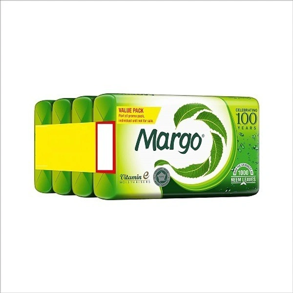 Margo Original Neem Soap 75g X 4, (300g)