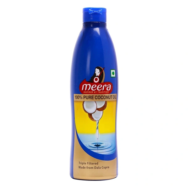 Meera Pure Coconut Hair Oil, 250 ml