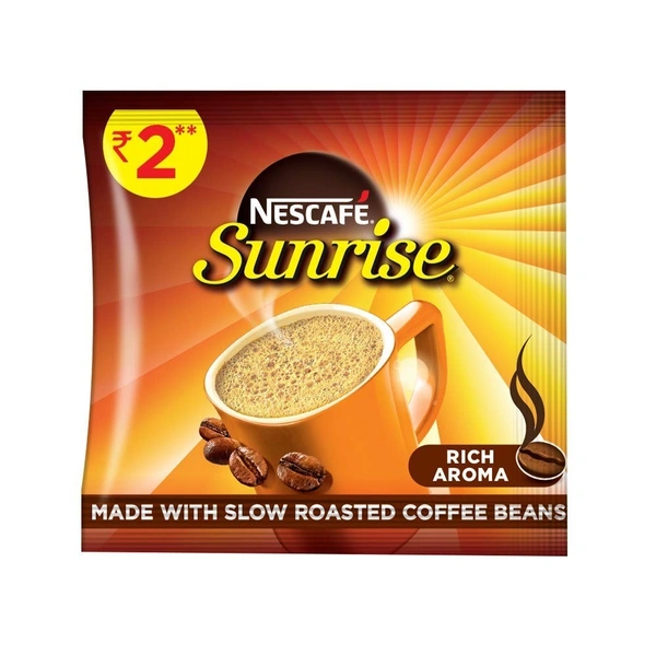 Nescafe Sunrise Instant Coffee 2Rs (Sheet of 12)