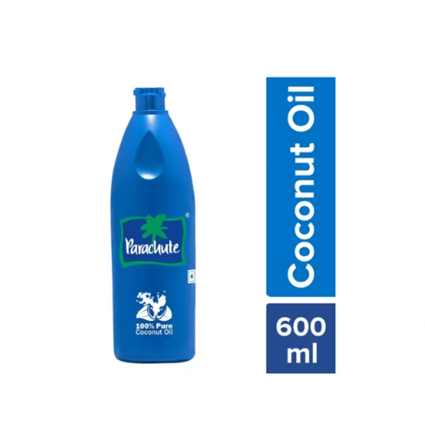 Parachute 100% Pure Coconut Hair Oil ( కొబ్బరి నూనె ) 600 ml