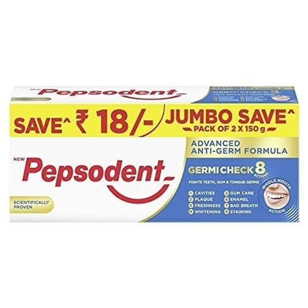  Pepsodent Germi Check Cavity Protection 300g (Pack of 2)