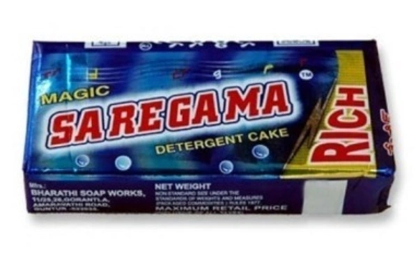 Saregama Detergent Bar 10Rs Soap
