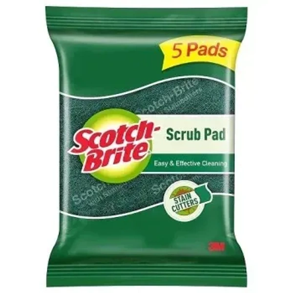 Scotch-Brite Scrub Pad  (Regular, Pack of 5)