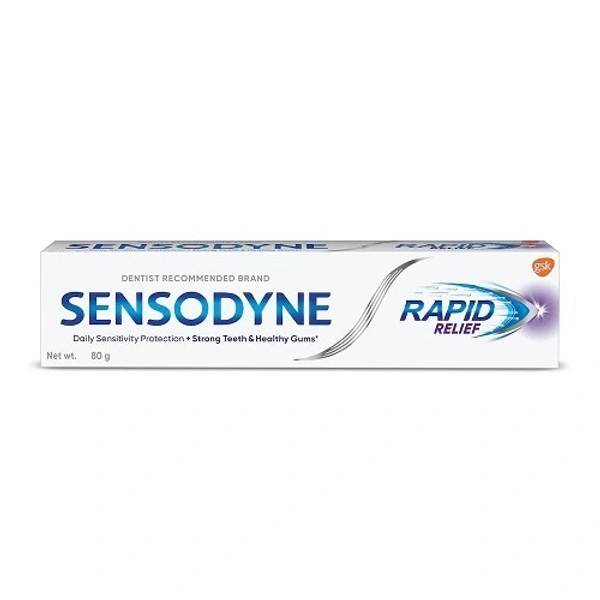  Sensodyne Toothpaste Rapid Relief, 80g