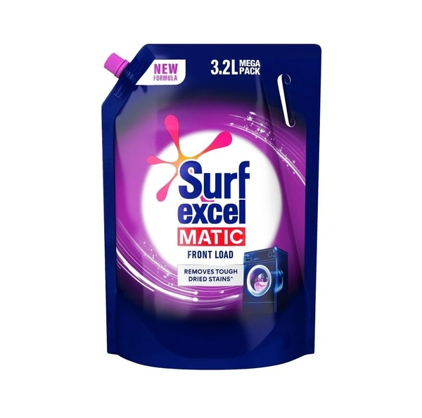  Surf Excel Matic Front Load Liquid Detergent 3.2 L Refill