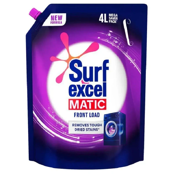  Surf Excel Matic Front Load Liquid Detergent 4 L Refill