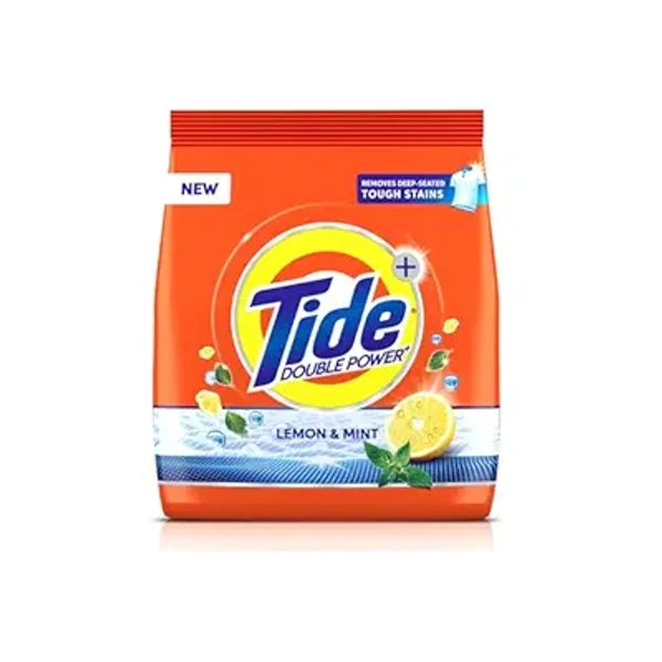 Tide Plus Detergent Powder, Lemon & Mint Fragrance 500g 