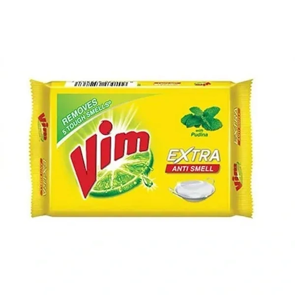 Vim Extra Anti Smell Pudina Dish Wash Bar 120g
