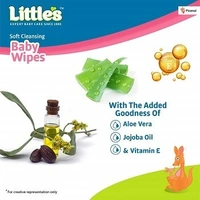  Little's Soft Cleansing Baby Wipes (80 Wipes)