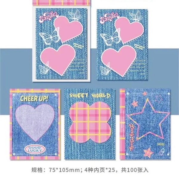 Denim Memo Pack - Sander