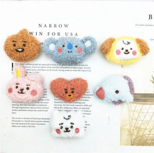BT21 Mini Brooch (Unofficial) - Shooky