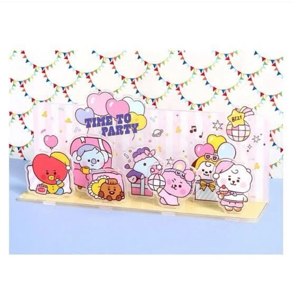 BT21 Acrylic Group standee (Unofficial) 