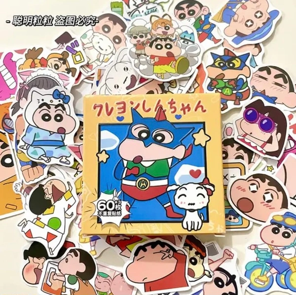 Shin Chan Sticker Set (60 Pcs)