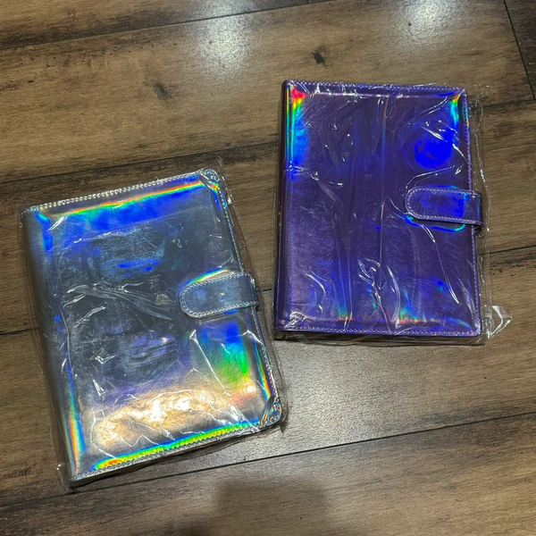 A5 Holo Macaron  Binder - Purple