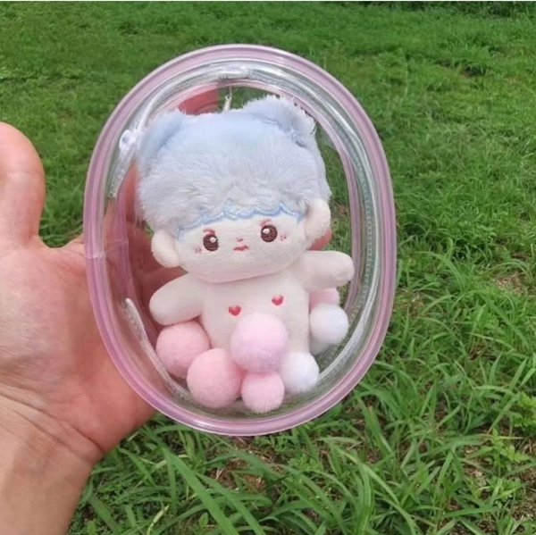 Clear Pouch - Pink