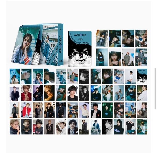 Taehyung (v) Layover Lomo Cards