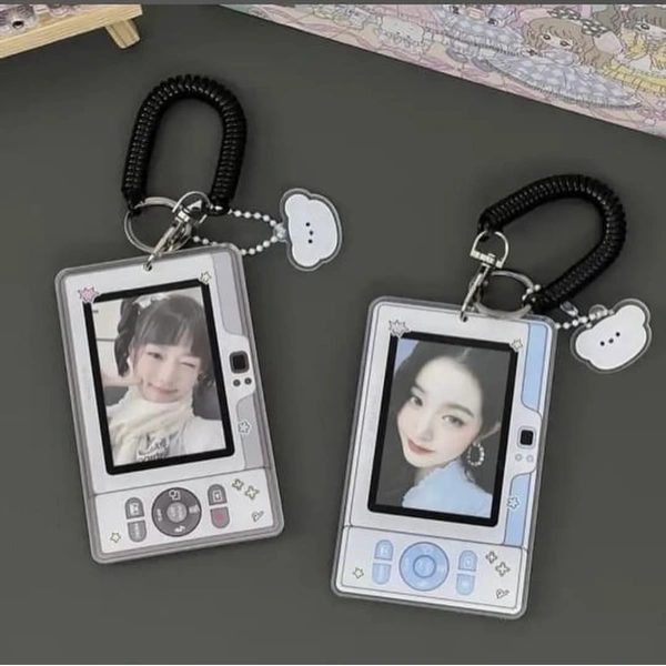 Anime Photocard Holder - Mint Phone