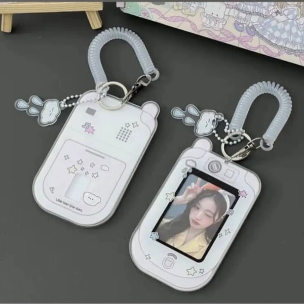 Anime Photocard Holder - Mint Phone