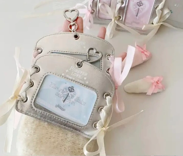 Coquette Silver Photocard Holder