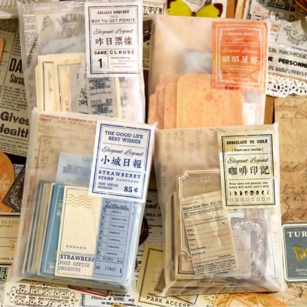 Antique Deco Journaling Set - Type 1