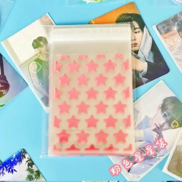 Star Sealing Bags (25pack) - Pink