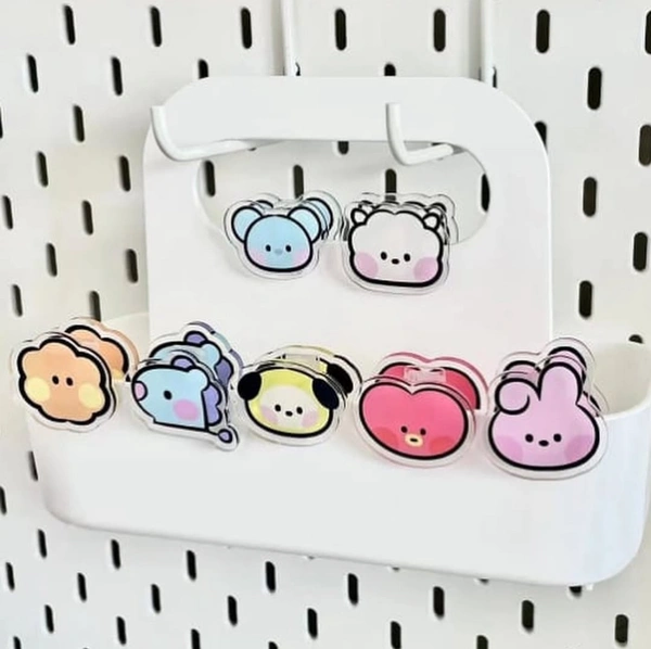 BT21 Acrylic Clips (Unofficial)  - RJ