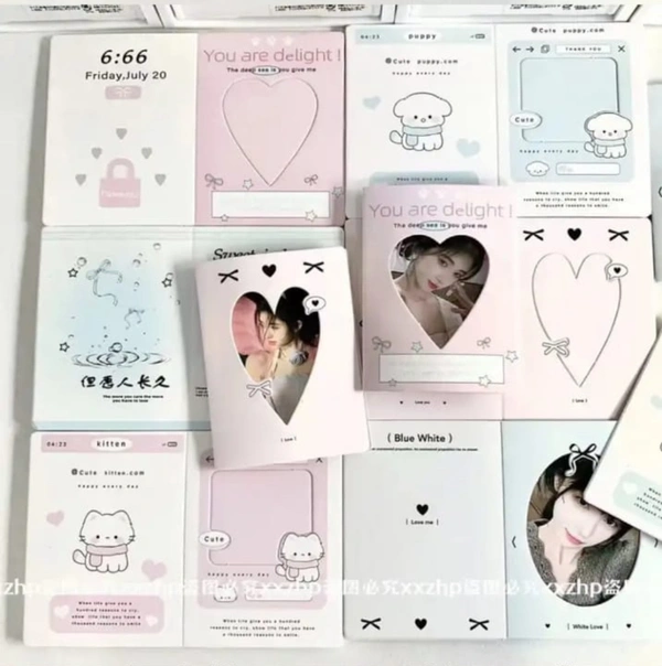 Small Backing Cards