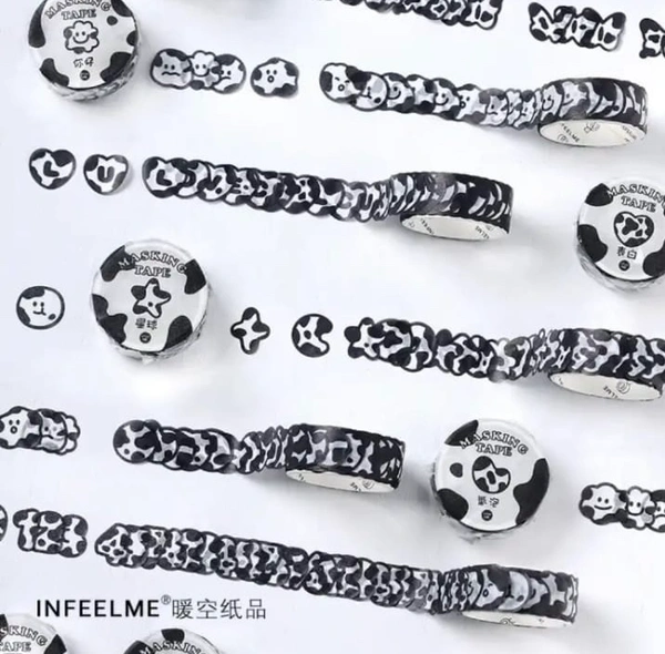 Masking Tape Stickers - Blobs