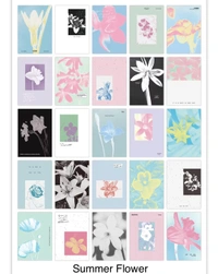 Papermore Deco Paper (50 Sheets) - Summer Flower