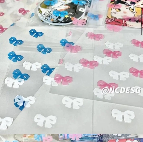 Bow Sealing Bags (Set of 25) - White Bow